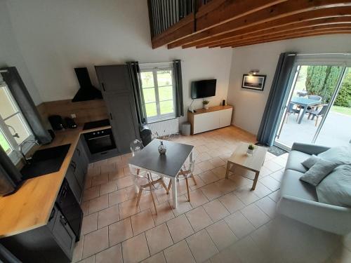 Kuchyň nebo kuchyňský kout v ubytování Domaine de l'Ermitage