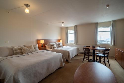 Postel nebo postele na pokoji v ubytování Hotel Vest Mar