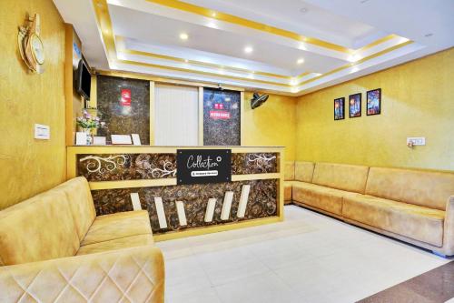 Posezení v ubytování Hotel O Kushal Nagar Near KSRTC Bus Stand