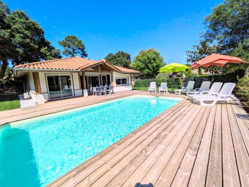 La Royale Chic Piscine chauffée vélos à disposition Proche océan et golf