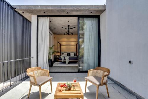 Χώρος καθιστικού στο Casa Caleb · Luxurious 3bhk villa in Benaulim