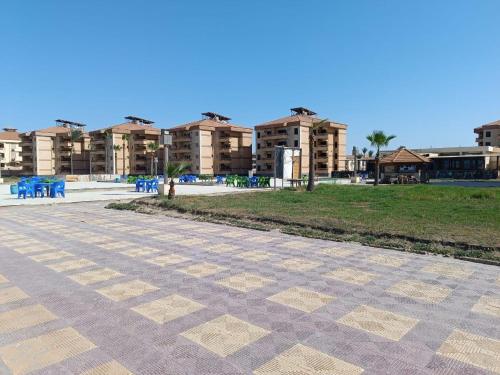 Budova, kde se aparthotel nachází