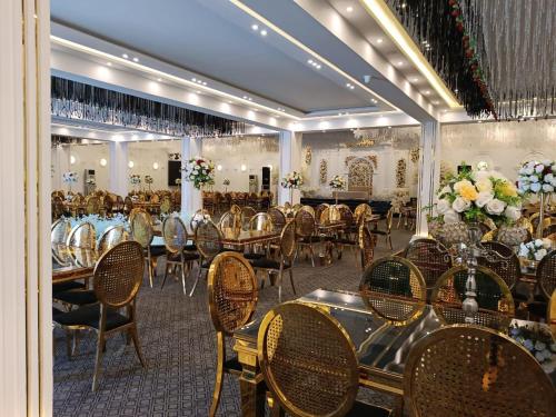 Restaurace v ubytování Ras El Bar Apartments Armed Forces