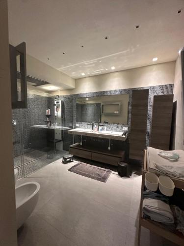 Et badeværelse på Residenza Panama