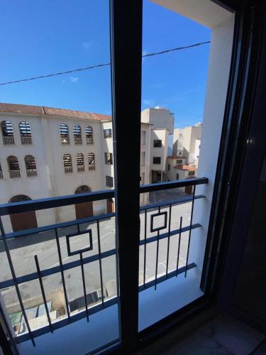 a view from a window of a building at Reina Victoria La Plaza in Alicante