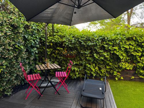 Apartamento Estudio con jardín - Alquiler corta duración