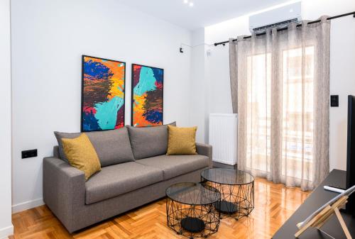 Stylish 2BR flat near hospital & Panormou metro