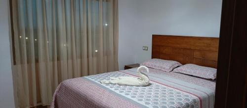 Cama o camas de una habitación en Blue Beach only for family