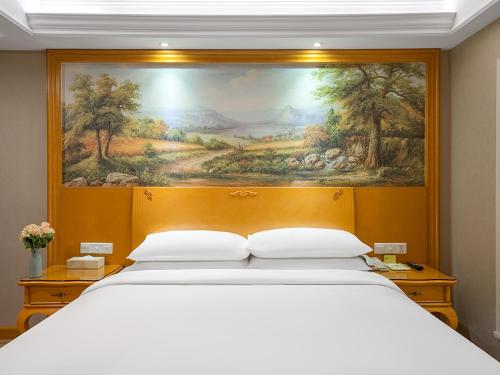 Katil atau katil-katil dalam bilik di Vienna International Hotel Changsha BBK Meixi Xintiandi Branch