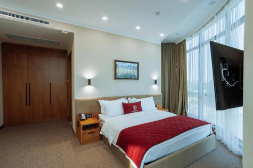 Mardan Hotelにあるベッド