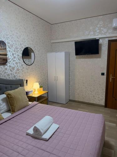 Postel nebo postele na pokoji v ubytování Altobello Venice Apartment