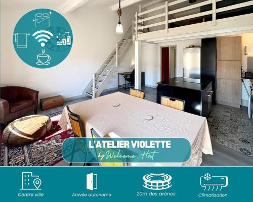 Duplex proche des Arènes