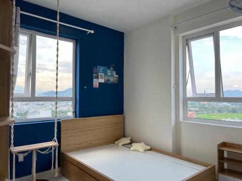 Postel nebo postele na pokoji v ubytování ASeaLover Hacom 2 Beds 12F