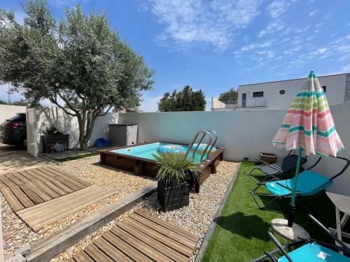 Villa Harmony Climatisation Piscine semi enterrée Wifi Camargue