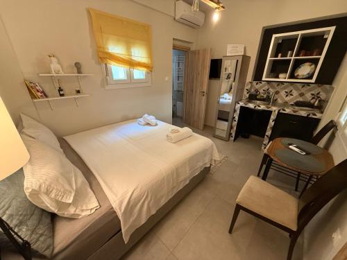 Ένα ή περισσότερα κρεβάτια σε δωμάτιο στο Mini Luxe Retreat