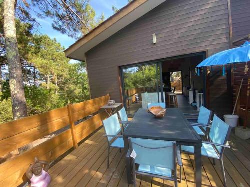 Chalet surplombant la pinède à 2Km de l'ocean