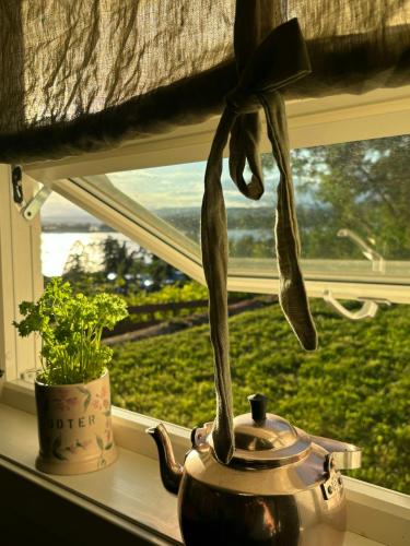 Taman di luar Family Cabin With Panoramic Views Of Tyrifjorden