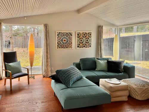 Χώρος καθιστικού στο Nordic Holiday Home 100 Metres From Nordstrand