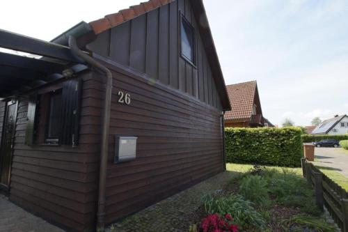 Das Gebäude in dem sich das Ferienhaus befindet