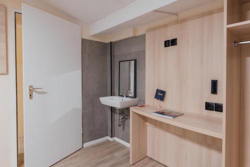 Koupelna v ubytování Steens Hotel Alster City