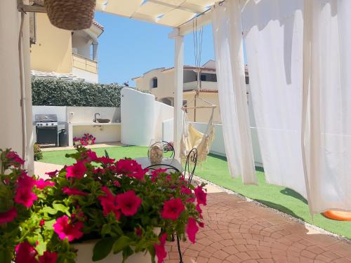 Κήπος έξω από το Le residenze del mare Affittacamere