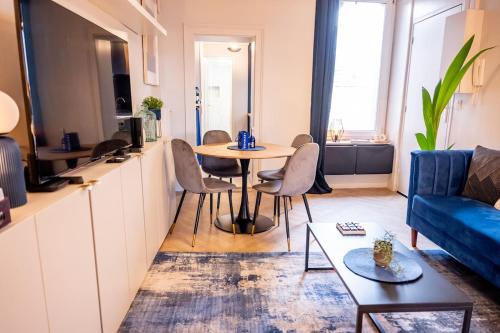 Et opholdsområde på Les teintes royales