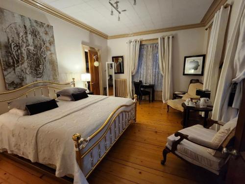 Postel nebo postele na pokoji v ubytování Île de Garde B&B