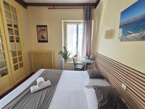 Hotel Magdeleineにあるベッド