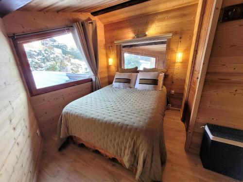 Chalet alpine cosy aux Gets, 6 pers, terrasse sud exposée