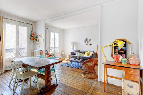 Charmant 70m2 pour 4 pers Rue de Crussol Paris