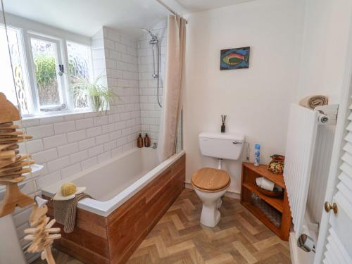 Un baño de Beehive