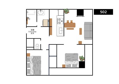 Starry Stay Suite Improve Nishimagome
