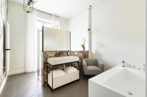 Ένα μπάνιο στο 10 Manzoni Aparthotel