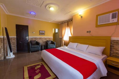 Cama o camas de una habitación en Berbera Palace Hotel