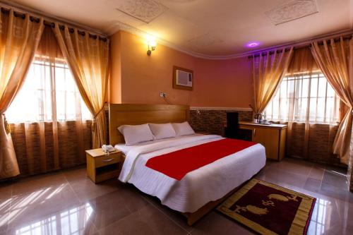 Cama o camas de una habitación en Berbera Palace Hotel