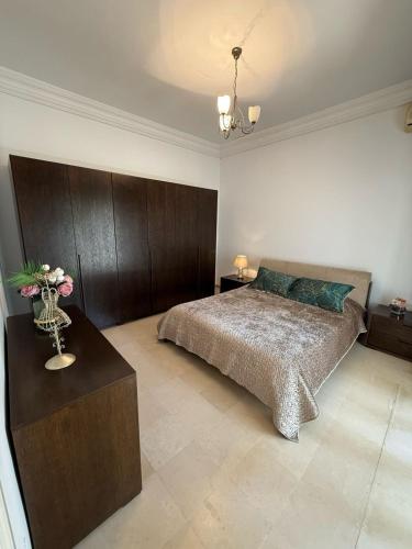 Ένα ή περισσότερα κρεβάτια σε δωμάτιο στο villa Shéhérazade