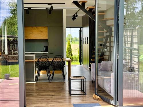 Balkón nebo terasa v ubytování Dolina Słońca obok Suntago - nowoczesne domy z jacuzzi