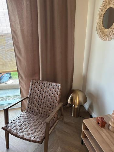 Ruang duduk di Jasień Garden Studio