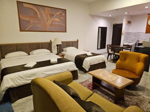 Ruang duduk di Maytower Apartment Studio Kuala Lumpur