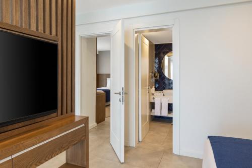 Dapur atau dapur kecil di Mirada Exclusive Bodrum