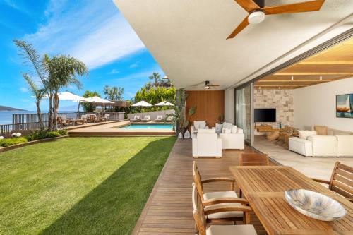 Ruang duduk di Mirada Exclusive Bodrum