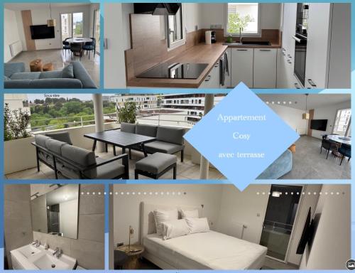 Appartement cosy avec terrasse