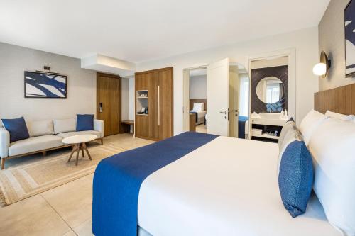 Katil atau katil-katil dalam bilik di Mirada Exclusive Bodrum