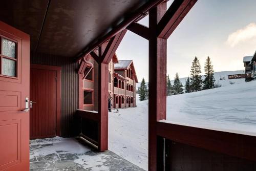 Ski In Ski Out Apartment In Trysil im Winter