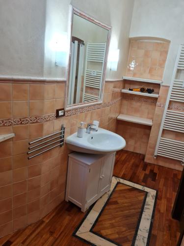 Koupelna v ubytování Dietro al Corso