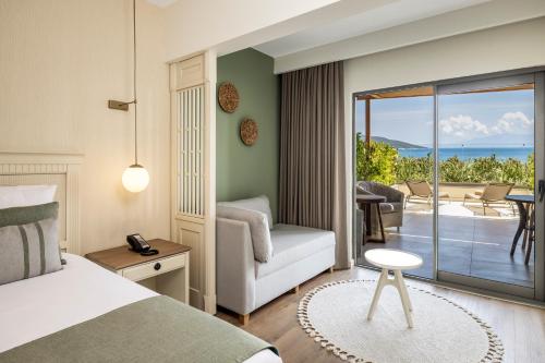 Katil atau katil-katil dalam bilik di Mirada Exclusive Bodrum