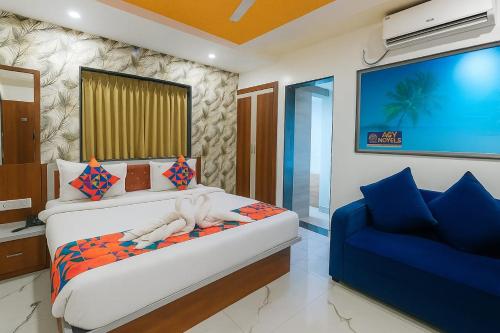 Katil atau katil-katil dalam bilik di Agy Hotels