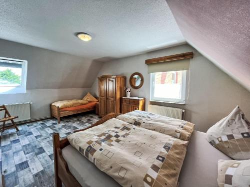 Postel nebo postele na pokoji v ubytování Apartment Osterkamp by Interhome
