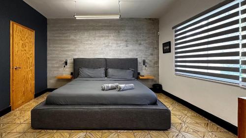 Postel nebo postele na pokoji v ubytování Habitaciones privadas con baño propio en una zona segura y céntrica de Guadalajara.