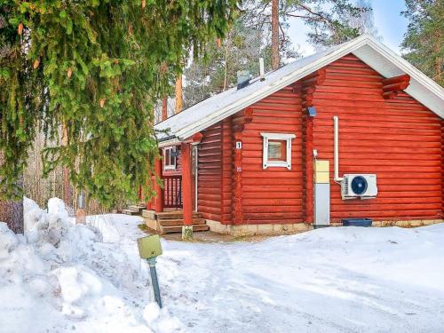 Holiday Home Rustholli 1 by Interhome v zimě